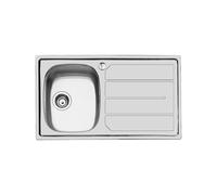 Évier Une cuve Foster Rectangulaire 85 cm S1000 1186 162 Acier