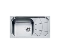 Évier Une cuve Foster Rectangulaire 86 cm Big Bowl 1561 202 Acier