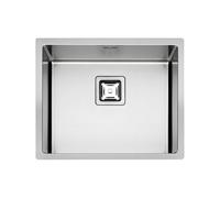 Évier Une cuve Fulgor Milano Rectangulaire 53 cm P1B 5343 Q U Satin Steel