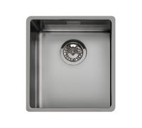 Évier Une cuve Smeg Rectangulaire 34 cm Universel Mira VSTR34DKX Noir