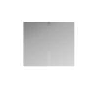 evineo ineo2 Ensemble de façades miroir pour armoire de toilette à 2 portes l: 80 cm, BL001048,