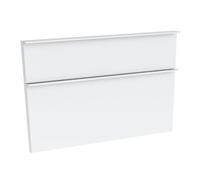 evineo ineo4 Façades de tiroirs de meuble bas 100 cm, pour système de tiroirs Hettich, 2 tiroirs, pour poignées baguettes, BL000963,