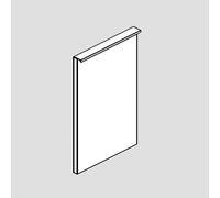 evineo ineo4 Porte de rechange de meuble bas 33 cm, charnières à droite, pour poignée baguette, BL001316OA,