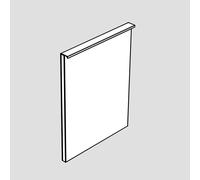 evineo ineo4 Porte de rechange de meuble bas 43 cm, charnières à droite, pour poignée baguette, BL001320OA,