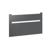 evineo ineo5 Ensemble de façades de tiroirs de meuble bas 121 cm, pour système de tiroirs Hettich, 2 tiroirs, avec poignée encastrée, BL000914,