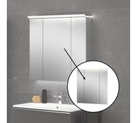 evineo ineo7 Lot de façades miroir pour armoire de toilette à 3 portes, l : 80 cm, BL001175,