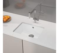 evineo line 600 Évier de cuisine l: 55 P: 43 cm, QUN100WE+UB630166,