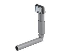evineo m10 Kit de trop-plein avec tuyau d’écoulement, cache en acier inoxydable inclus, EV1005,