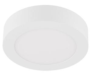 EVN ATR170125, rond, pour plafond, montage en saillie, blanc, aluminium, IP44