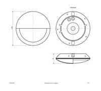 EVN EVN Applique LED IP65 WE30181525 Quantité:1