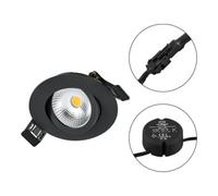 EVN EVN LED Spot encastrable 230V 830 dimmable noir S060902 Quantité:1