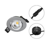 EVN EVN LED Spot encastré S061502 230V 830 dimmable chrome mat Quantité:1
