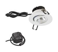 EVN EVN Lichttechnik P-LED Plafonnier encastré 3000K IP65 230V blanc PC650N60102 Quantité:1