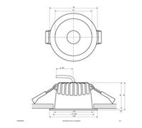 EVN EVN Spot encastré LED CCT C54N06090925 noir Quantité:1