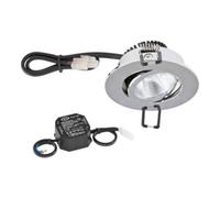 evn_lichttechnik EVN Lichttechnik P-LED Plafonnier encastré 3000K 230V rond chr PC20N61102 Quantité:1