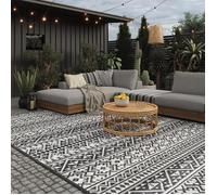 EVOCAMP Tapis d'extérieur 300x400 cm, résistant à la pluie, imperméable, léger 4,2 kg, couverture de camping et pique-nique