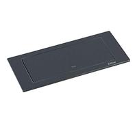 EVOline 159271005300 Backflip 2 Prises Schuko 1 Chargeur USB Noir Mat