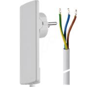 EVOLINE NKS WS - Câble de raccordement à levier peu encombrant et innovant, blanc