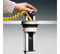 EVOline Port 3 prises en acier inoxydable