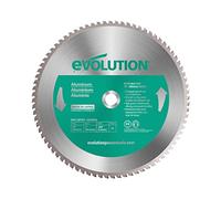 Evolution Power Tools Lame en carbure pour aluminium A355TCT-80CS 355 mm 80 dents Ø25,4 mm