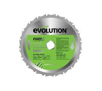 Evolution Disque multifonction FURY 210 mm, Vert