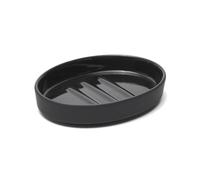 Evolution porte-savon en céramique, noir (SATDFEEL39CE)