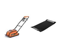 Evolution Power Tools H320-E Hulk Electro Compacteur électrique à plaque vibrante & Power Tools - Patin Pour Pavage Hulk, 400 X 320 Mm 015-0007 Orange