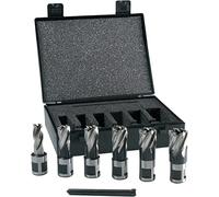 Evolution Power Tools HTCCUTKIT6S Lot de 6 fraises magnétiques série courte 25 mm Orange