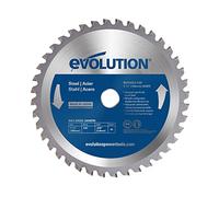 Evolution Power Tools M185TCT-40CS - Lame de scie de 185 mm pour la coupe d’acier doux - Produit quasiment pas de chaleur, d’ébarbures ni d’étincelles