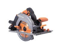 Evolution Power Tools R185CCSX-Li Scie circulaire sans fil compatible avec les rails 18v Li-Ion Comprend une lame TCT multi-matériaux coupe le bois, le métal, le plastique, Batterie non incluse, 185mm