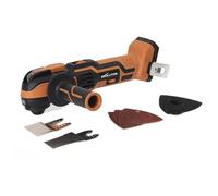 Evolution Power Tools R18MLT-Li : outil multifonction sans fil 18 V, un outil polyvalent pour découper, fraiser, poncer et polir différents matériaux. | Batterie non incluse