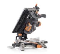 Scie combinée Evolution R210MTS-G2 210 mm | Scie à table et à onglets convertible | Scie multimatière 1 500 W, capacité de coupe 120 x 55 mm