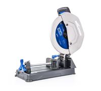 Evolution Power Tools Scie à tronçonner pour métal 355 mm (14") 230 V | S355CPSL avec lame TCT pour acier de construction | coupes d’onglet de 0 à 45°, étau à serrage rapide, scie à tronçonner pour ac