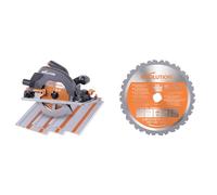 Evolution Power Tools - Scie Circulaire Multi-Matériaux Compatible avec un Guide R185CCSX & Power Tools La lame TCT multi-matériaux R185TCT-20CS (Rage) coupe le bois, le métal