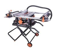 Evolution Power Tools Scie Circulaire Sur Table Rage 5-S avec Lame Multi-matériaux TCT 255 mm Couper Bois, Métal, Plastique et Plus Encore | Coupe en Biseau à 45° et Coupe en Onglet à 60° | 1 500 W