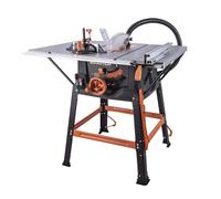 Evolution Power Tools, Scie sur table, R255MTS, multi-matériaux, polyvalente et portable, coupe le bois, le métal, le plastique et bien plus encore, scie d’établi, lame TCT de 255 mm