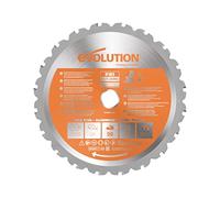 Evolution R185TCT-20MS Lame de coupe multi-matériaux 185 mm 20 dents (scies à onglets uniquement)