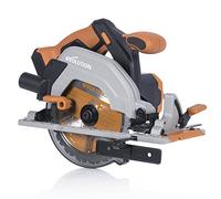 Evolution Scie à circulaire sans fil Evolution Power Tools R165CCS-Li pour coupe multi-matériaux. Comprend une batterie 4 Ah et un chargeur, une lame TCT 165MM et une garantie de 3 ans