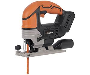 Evolution Scie sauteuse sans fil R90JGS-Li Evolution Power Tools. Comprend 5 lames polyvalentes