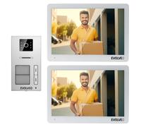 EVOLVEO DoorPhone 20-2W - visiophone à 2 fils avec application pour deux ménages et mémoire de 32 Go