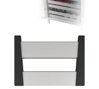 Evotrade Delinia Leroy Merlin Pièces de rechange pour tiroirs intérieurs (face avant basse/haute, coulisses 270/480 mm) pour meubles de salle de bain et de cuisine avec coulisse complète (face avant