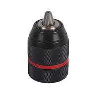 EVTSCAN dernier mandrin de perceuse électrique, mandrin de perceuse à filetage 3/8 ", mandrin de perceuse en métal de 13 mm, mandrin de perceuse sans clé à verrouillage automatique de montage 1/2