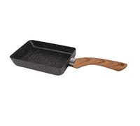 EVTSCAN Poêle à Omelette Japonaise Tamagoyaki/Poêle à Œufs - Revêtement antiadhésif - Mini Poêle Rectangulaire - Gris