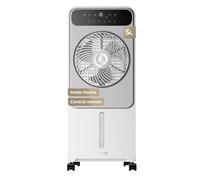 EVVO AC950 Rafraîchisseur d'air et refroidisseur d'air portable, air froid sans installation, 12 vitesses, fonction froid avec eau et glace, panneau LED, télécommande, ventilateur tour silencieux