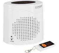 Cordes Chien de garde électronique CC-2200 120 dB avec télécommande blanc