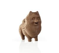 EWA Eco-Wood-Art COINBANK: Dog Einmal zusammengebaut, Wird Dieser 3D-Innenbaukasten zu einem funktionalen Sparschwein mit einem Schlüssel zum Öffnen