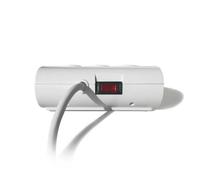 Ewent Multiprise 5 Prises avec Interrupteur EW3932 1,5 m 2 x USB 2,1 A 2500W Blanc