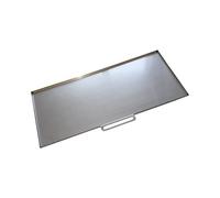 EWH Plaque de récupération de graisse/bac à graisse/égouttoir en acier inoxydable pour barbecue à gaz Enders Boston Black 4 Pro (610 x 265 x 10 mm) (veuillez vérifier les dimensions)