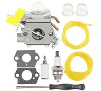 Ewillownm Compatible avec le carburateur 308054043 pour débroussailleuse Ryobi RY28000 RY28020 CS26 RY28040 SS26 RY09053 RY28021 26CC