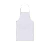 Ewleguzka Tablier de travail imperméable, tablier de cuisine et de service alimentaire avec sangle de cou suspendue pour la cuisine et le nettoyage, unisexe
